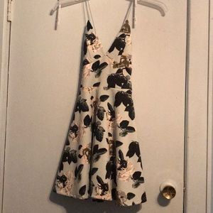 Flowered dress from revamped